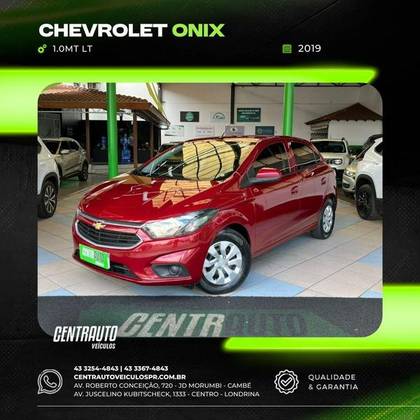 CHEVROLET ONIX 1.0 MPFI LT 8V FLEX 4P MANUAL